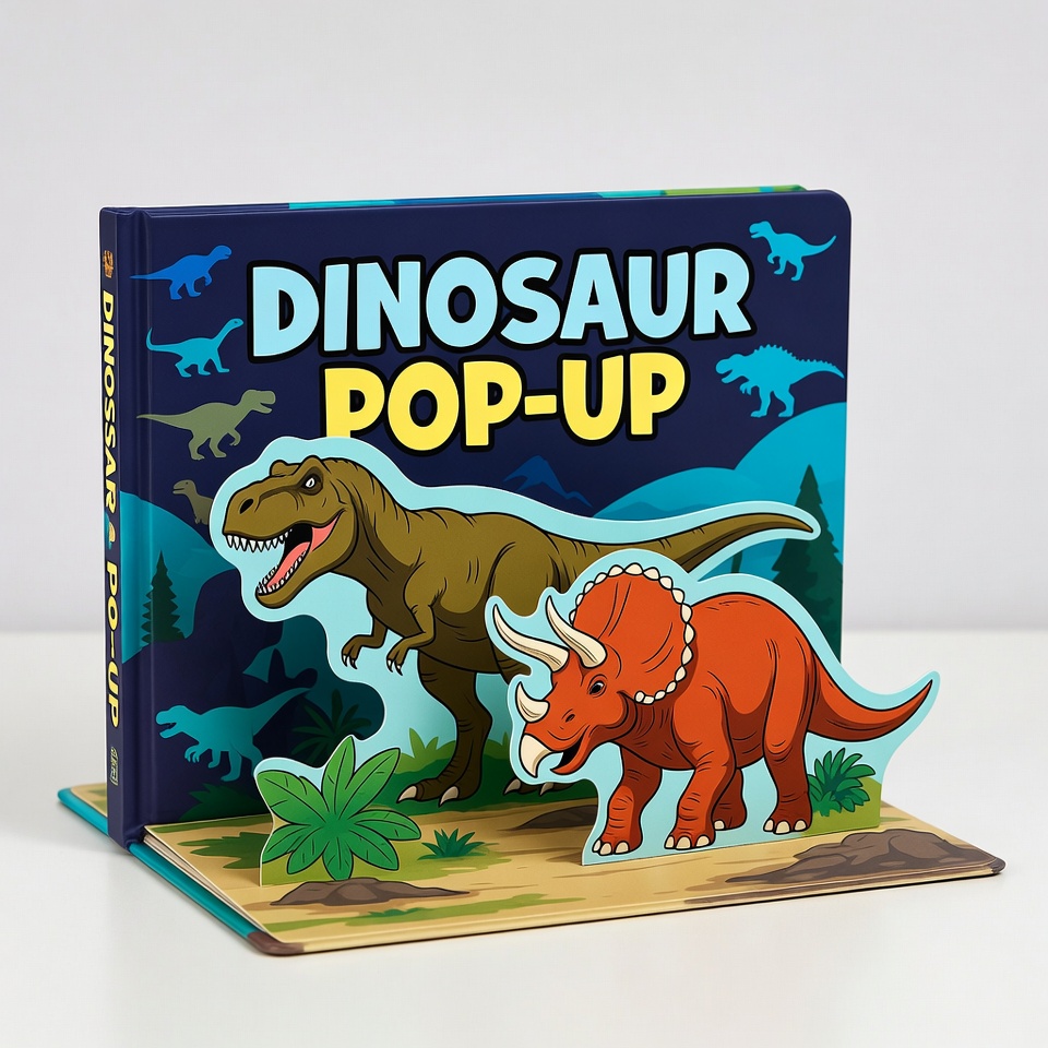 Dinosaur Pop-Up Book